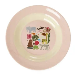 Rice children's bowl melamine Ø20 cm, Pink