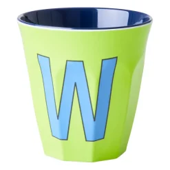 Rice melamin cup medium letter - W 30 cl, Lime green