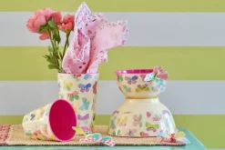 Rice melamine mug high, Butterfly