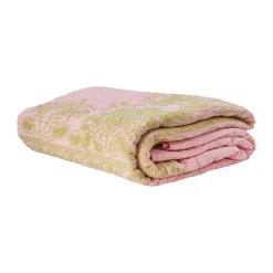 Rice quilted bedspread 225x225 cm, Soft pink