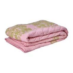 Rice quilted blanket 140x200 cm, Soft pink
