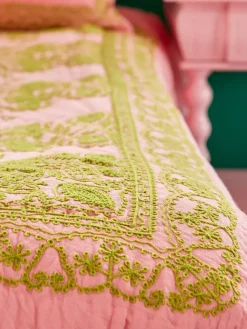 Rice quilted blanket 140x200 cm, Soft pink