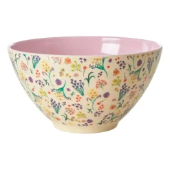 Rice salad bowl melamin Ø26.5 cm, Wild flowers