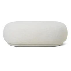 Rico ottoman, Bouclé off white