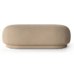 Rico ottoman, Brushed sand