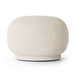 Rico pouf sit pouf, Bouclé off white
