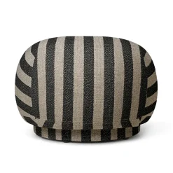 Rico pouf sit pouf, Louisiana sand black