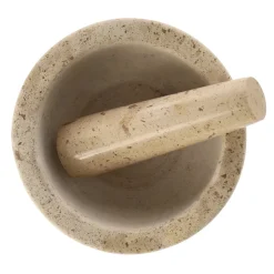 Ridge mortar Ø14x7 cm, Marble