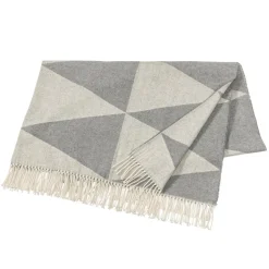 Rime cotton throw, fog