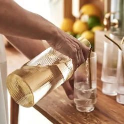 Ripple carafe, clear