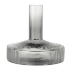 Ripple wine carafe, Smoked Grey