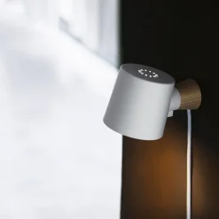 Rise wall lamp, white