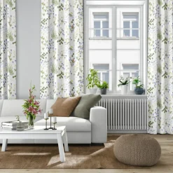 Rönnerdahl fabric, Off white-green
