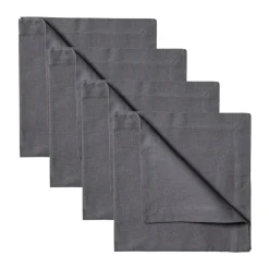 Robert napkins 4-pack, Granite grey