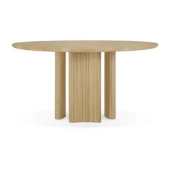 Roller Max mat table, Oak, Ø150 cm