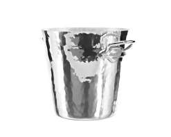 Round Champagne cooler Ø20 cm, Aluminum