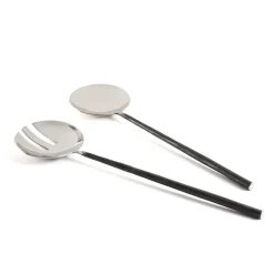 Ørskov salad set, black-steel