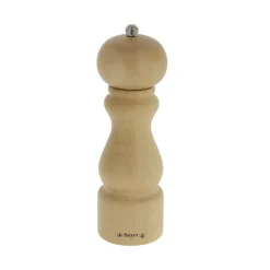 Rumba salt and pepper mill ceramic 20 cm, Light brown