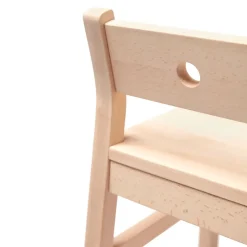 Saga blonde chair, Beech
