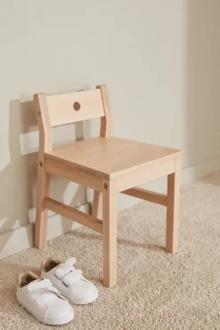 Saga blonde chair, Beech