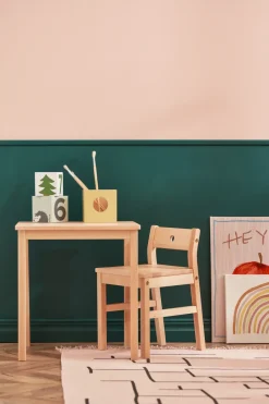Saga blonde chair, Beech