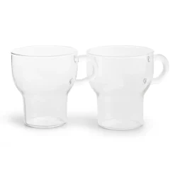 Sagaform glassmug 25 cl 2-pack, clear