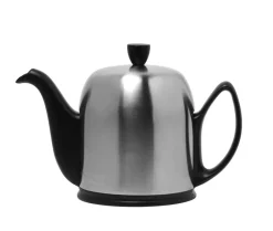 Salam Noir matte teapot 6 cups, Black
