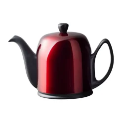 Salam teapot 1 L, Candy apple-Black