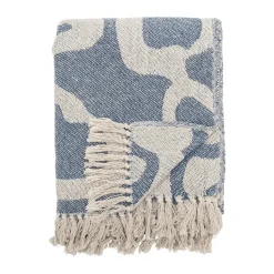 Salobre throw cotton 160x130 cm, Blue