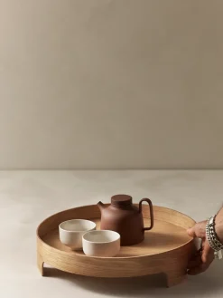 Sand teapot 65 cl, Red clay