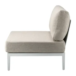 Santander modul sofa center module, White-beige