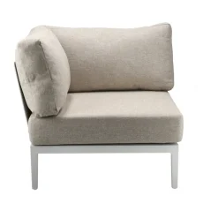 Santander modul sofa corner module, White-beige