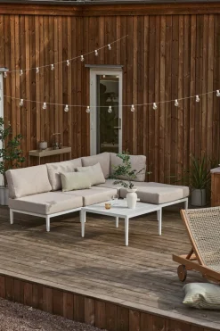 Santander modul sofa corner module, White-beige