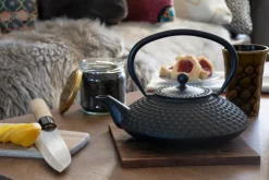 Satake teapot oval 1.2 l, Black