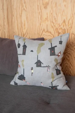 Sauna pillowcase 45x45 cm, Beige