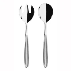 Scandia salad set, stainless steel