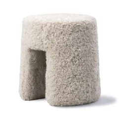 Sequoia ottoman, Sheepskin moonlight