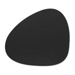 Serene placemat curve M, Black