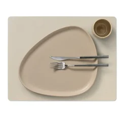 Serene placemat square L 35x45 cm, Cream