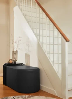 Sessio pouf 45x110 cm, Black