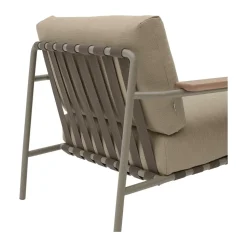 Settle lounge chair, Ribbed Weave 5 Taupe