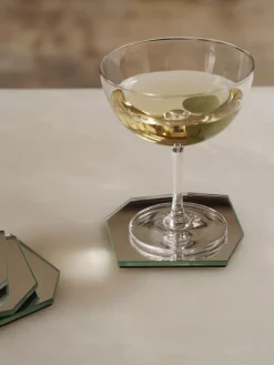 Shard coaster 4-pack, Mirror