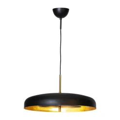 Shelby ceiling lamp Ø50 cm, Black-gold