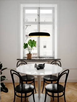 Shelby ceiling lamp Ø50 cm, Black-gold