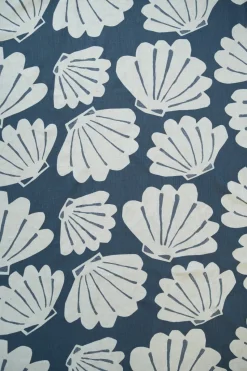Shell fabric, Blue
