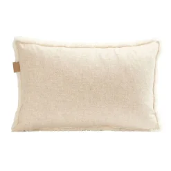 Shepherd Lina sheep skin cushion 60 x 40 cm, creme