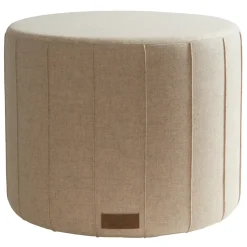 Shepherd pouf Anja 40x50 cm, creme (beige)