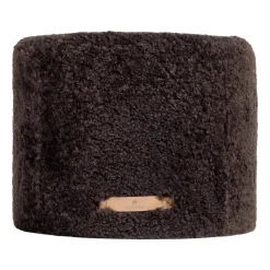 Shepherd pouf Frida 50x40 cm, dark brown