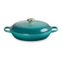 Signature shallow casserole 3.5 l, Bleu Riviera