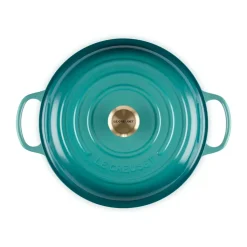 Signature shallow casserole 3.5 l, Bleu Riviera